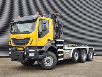 TRAKKER 380 8X6 / EURO 6 / CRANE + HOOKLIFT